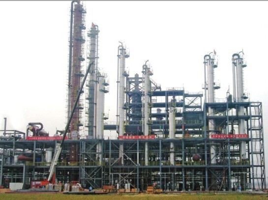 Supervisory work on a 55000 ton / year1-4 butanediol project for the Nanjing BlueStar Chemical New M